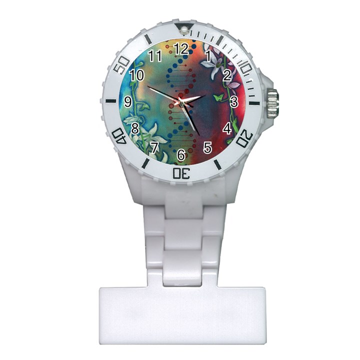 Flower Dna Plastic Nurses Watch