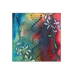 Flower Dna Satin Bandana Scarf by RobLilly