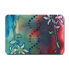 Flower Dna Small Doormat  by RobLilly