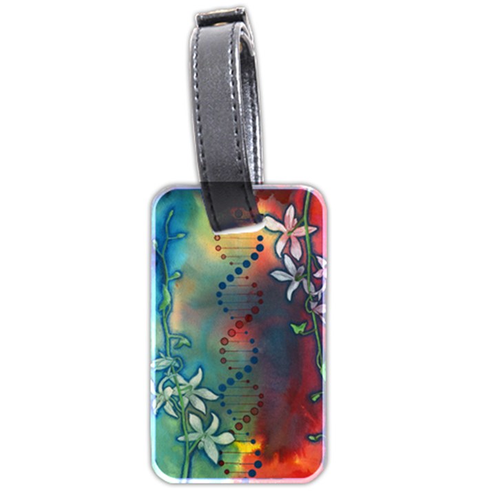 Flower Dna Luggage Tag (two sides)