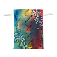 Flower Dna Lightweight Drawstring Pouch (s) by RobLilly