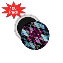 Matrix Grunge Print 1 75  Magnets (100 Pack)  by dflcprintsclothing