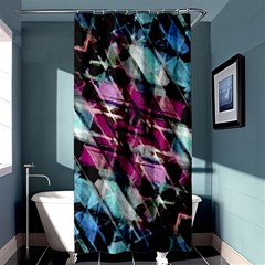 Matrix Grunge Print Shower Curtain 36  X 72  (stall)  by dflcprintsclothing