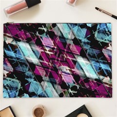 Matrix Grunge Print Cosmetic Bag (xxl)