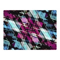 Matrix Grunge Print Double Sided Flano Blanket (mini) 