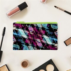 Matrix Grunge Print Cosmetic Bag (xs)