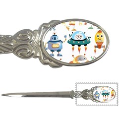 Vector set funny robots cartoon Letter Opener