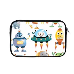 Vector set funny robots cartoon Apple MacBook Pro 13  Zipper Case