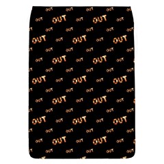 Out Word Motif Print Pattern Removable Flap Cover (s) by dflcprintsclothing