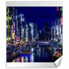 Dotonbori Night Scene - Osaka, Japan Canvas 20  X 24  by dflcprintsclothing