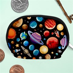 Background with many planets space Accessory Pouch (Medium)