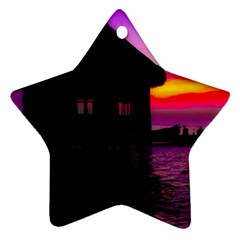 Ocean Dreaming Ornament (star) by essentialimage