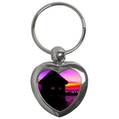 Ocean Dreaming Key Chain (heart) by essentialimage