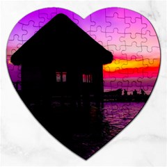 Ocean Dreaming Jigsaw Puzzle (heart) by essentialimage