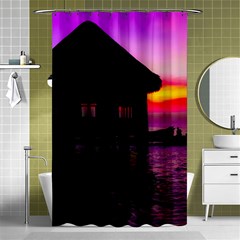 Ocean Dreaming Shower Curtain 48  X 72  (small)  by essentialimage