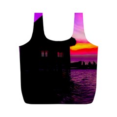 Ocean Dreaming Full Print Recycle Bag (m) by essentialimage