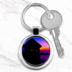 Ocean Dreaming Key Chain (round) by essentialimage