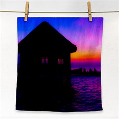 Ocean Dreaming Face Towel by essentialimage