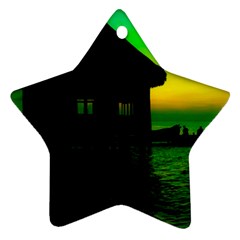 Ocean Dreaming Ornament (star) by essentialimage