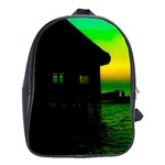 Ocean Dreaming School Bag (XL) Front