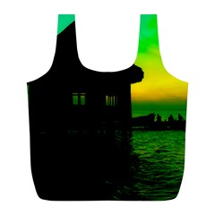 Ocean Dreaming Full Print Recycle Bag (l) by essentialimage