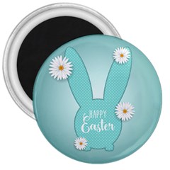 Easter Bunny Cutout Background 2402 3  Magnets