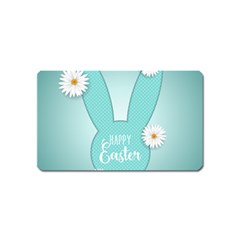 Easter Bunny Cutout Background 2402 Magnet (name Card) by catchydesignhill