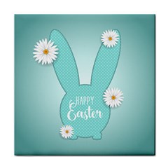 Easter Bunny Cutout Background 2402 Face Towel by catchydesignhill