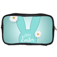 Easter Bunny Cutout Background 2402 Toiletries Bag (two Sides)