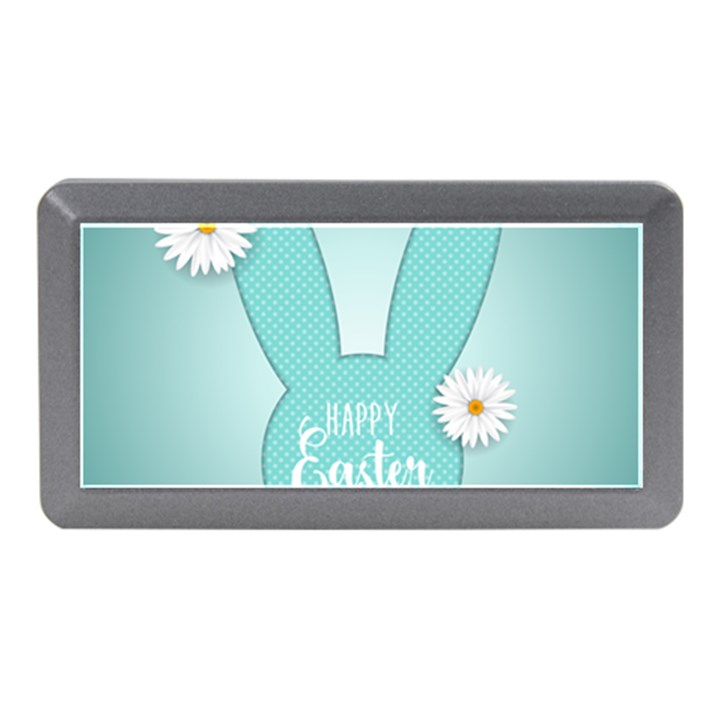 Easter Bunny Cutout Background 2402 Memory Card Reader (Mini)