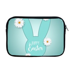 Easter Bunny Cutout Background 2402 Apple Macbook Pro 17  Zipper Case