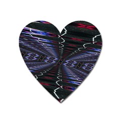 Digital Room Heart Magnet