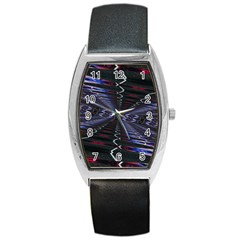 Digital Room Barrel Style Metal Watch