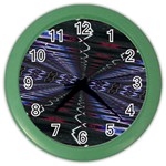 Digital Room Color Wall Clock Front