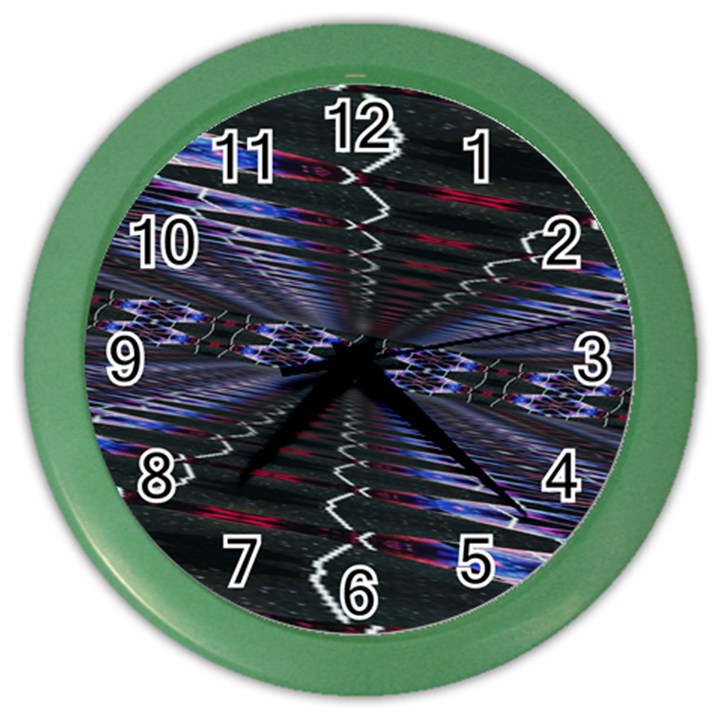 Digital Room Color Wall Clock