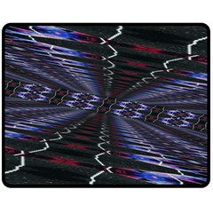 Digital Room Double Sided Fleece Blanket (Medium) 