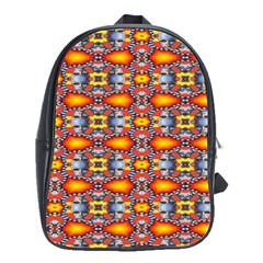 Red Kalider School Bag (large) by Sparkle