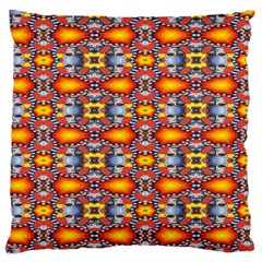 Red Kalider Large Cushion Case (two Sides) by Sparkle