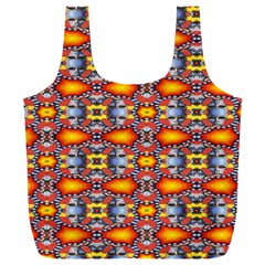 Red Kalider Full Print Recycle Bag (xxxl) by Sparkle