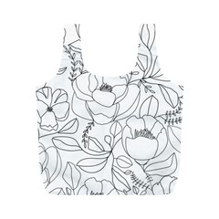 Contemporary Nature Seamless Pattern Full Print Recycle Bag (m) by BangZart