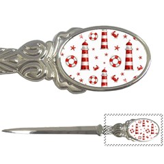 Nautical Seamless Pattern Letter Opener by BangZart