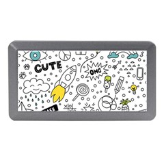 Set Cute Colorful Doodle Hand Drawing Memory Card Reader (mini) by BangZart