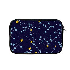 Seamless Pattern With Cartoon Zodiac Constellations Starry Sky Apple Macbook Pro 13  Zipper Case by BangZart