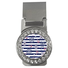 Seamless Marine Pattern Money Clips (cz)  by BangZart