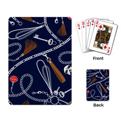 Chains Seamless Pattern Playing Cards Single Design (rectangle) by BangZart