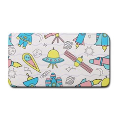 Cute Seamless Pattern With Space Medium Bar Mats by BangZart