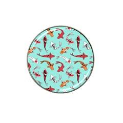 Pattern With Koi Fishes Hat Clip Ball Marker (10 Pack) by BangZart