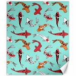 Pattern with koi fishes Canvas 20  x 24  19.57 x23.15  Canvas - 1