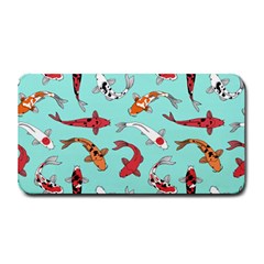 Pattern With Koi Fishes Medium Bar Mats by BangZart