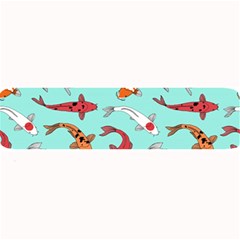 Pattern With Koi Fishes Large Bar Mats by BangZart